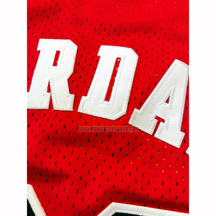 Camiseta Chicago Bulls Michael Jordan NO 23 Mitchell & Ness 1984-1985 Rojo
